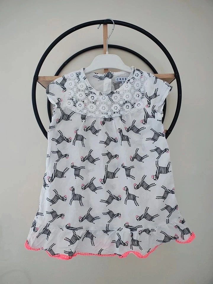 36 mois 3 ans robe été creecks
